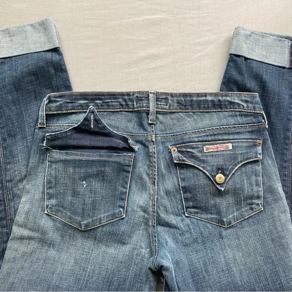 Distressed Hudson capris - Picture 6 of 6